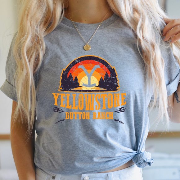 Tops - Yellowstone Dutton Ranch Graphic T-shirt Unisex Graphic Tee